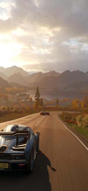 iPhone Xs《Forza Horizon 4》背景 — Xperia 1 壁紙