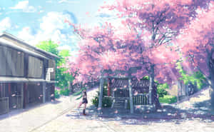粉紅動漫風格圖片 — 粉紅動漫美學 壁紙