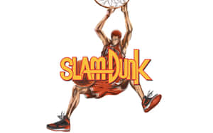 動漫籃球運動員表演入樽，標題為Slam Dunk。