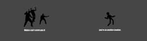 雙螢幕圖片 — 情侶 GIF 壁紙