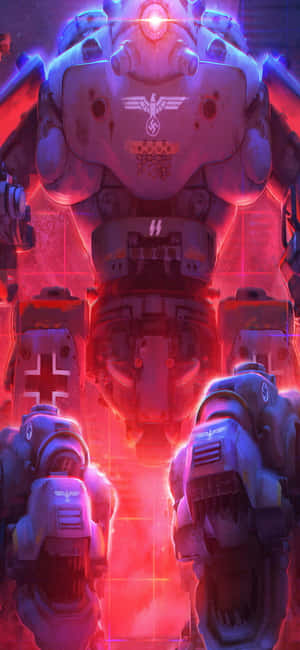 iPhone Xs Wolfenstein II 背景 — iPhone 14 壁紙