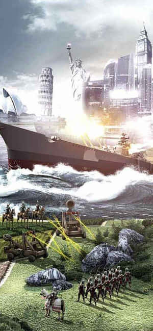 iPhone Xs Max Civilization V 背景 — OnePlus 12R 壁紙