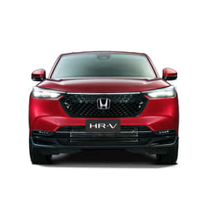 紅色本田 HR-V SUV 正面拍攝 — iPad Pro 11 壁紙