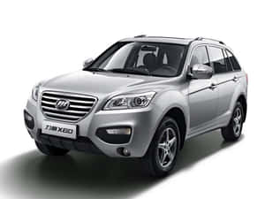 銀色 Force X60 SUV 在攝影棚燈光下帶有柔和陰影。 — 機車 壁紙