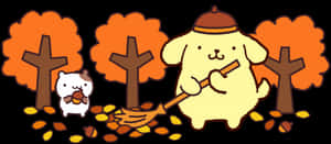 Sanrio Autumn Cartoon Png, Transparent Png