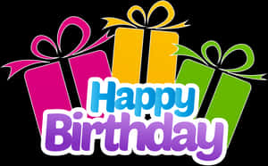 Happy Birthday With Gifts