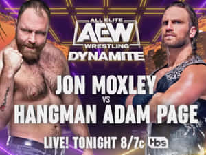 AEW Dynamite 摔角宣傳片 featuring Jon Moxley 和 Hangman Adam Page。