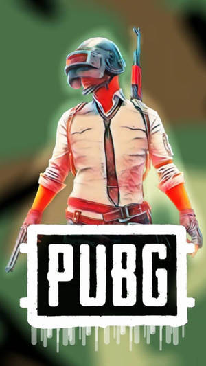 PUBG遊戲角色穿著戰鬥裝備手持武器
