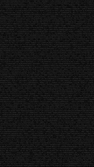 黑色背景上帶有密集白色代碼的Wallpaper — 美學 iPhone 壁紙