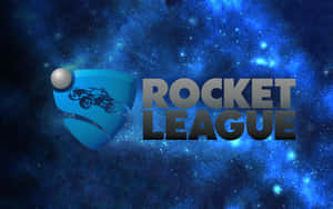 Rocket League標誌，汽車和球在太空背景中 — 火箭 GIF 壁紙