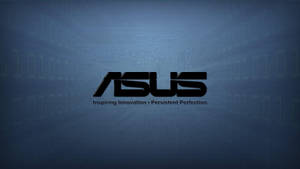 帶有電路板和二進制代碼背景的 ASUS 標誌