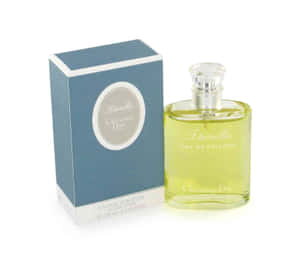 Dior Diorella香水瓶和盒子在白色背景上