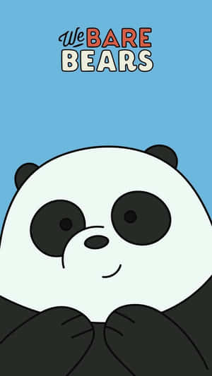 卡通熊貓大眼睛在藍色背景上微笑，附有節目名稱。
