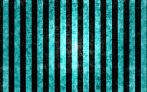 帶有質感 grunge 效果嘅青綠色和黑色垂直條紋。