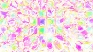 帶有漩渦柔和色彩和幾何形狀的抽象數位藝術品。 — 3840x2160 壁紙