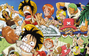 《ONE PIECE》動畫團隊用木劍進行了一場生動的戰鬥。 — 2560x1600 壁紙