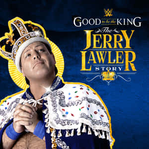 Jerry Lawler 打扮成國王，戴著王冠，披著鑲有寶石的斗篷。