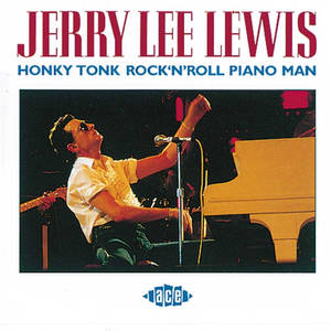 Jerry Lee Lewis 在舞台上彈奏鋼琴