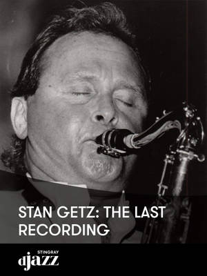 Stan Getz 在爵士錄音時閉著眼睛演奏薩克斯風。 — 猶他爵士 壁紙