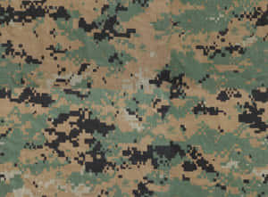數碼軍事迷彩布料圖案特寫 — 圖案 壁紙