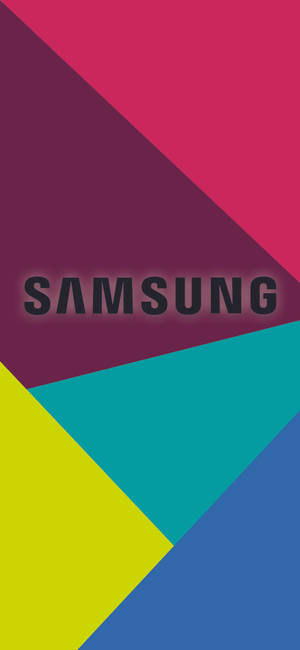 Samsung標誌在彩色幾何背景上 — 幾何 壁紙