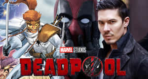 Deadpool 電影海報，包含漫畫角色和真人演員。 — 超級英雄 壁紙
