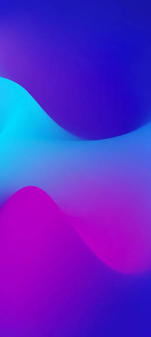 流暢的數碼漸變，帶有藍色、紫色和洋紅色調。 — iPhone 18 Pro 壁紙