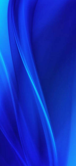 動態藍色抽象波浪，具有平滑流動和漸變照明。 — 1320x2868 壁紙