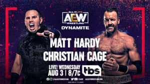 AEW Dynamite 摔角宣傳片 featuring Matt Hardy 和 Christian Cage。