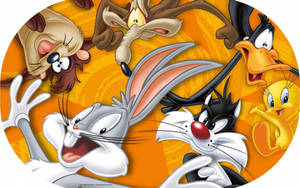 經典 Looney Tunes 角色以歡樂、混亂的姿勢出現。