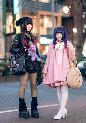 少女風格圖片 — 可愛粉紅 壁紙