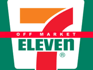 帶有off market橫幅的7 eleven標誌