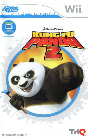 功夫熊貓2遊戲封面，熊貓拿著畫筆。 — 熊貓 壁紙