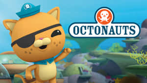 Octonauts貓咪角色穿著水手服在水底揮手