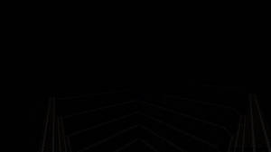 一條黑暗的樓梯，帶有模糊的輪廓，消失在黑暗中。