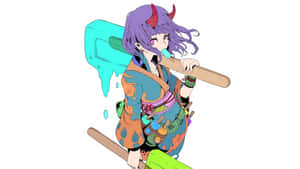 動漫惡魔背景 — 動漫惡魔 壁紙