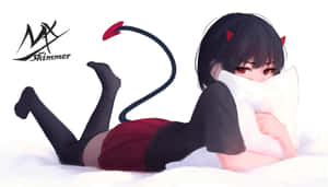 動漫惡魔背景 — 動漫惡魔 壁紙