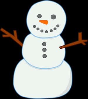 卡通雪人圖案