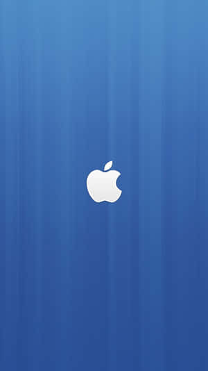 藍色漸變背景，中央帶有白色Apple標誌。