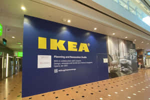 購物中心內的IKEA Planning and Renovation Studio標誌