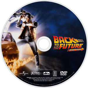 《回到未來》三部曲的DVD封面， featuring Marty McFly 和 DeLorean。 — 歡迎回來 壁紙