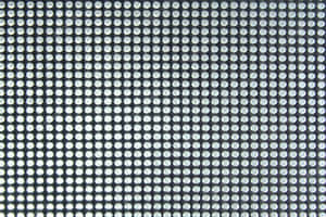 在黑暗背景上發光的白色LED燈網格 — 珠寶 GIF 壁紙