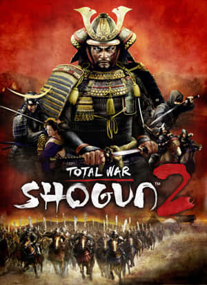武士與騎兵隊在熾熱天空下的戰鬥中衝鋒。