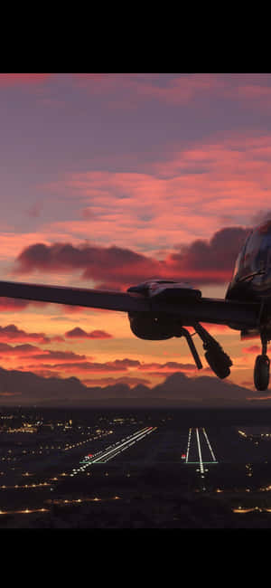 iPhone Xs Microsoft Flight Simulator 背景 — OnePlus 壁紙