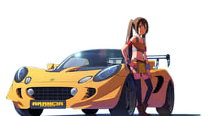 動漫汽車背景 — 動漫車 壁紙