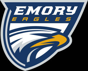 Emory Eagles 運動標誌，帶有鷹頭和球隊名稱。