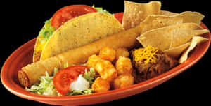 牛肉拼盤餐 Taco Time，高清PNG下載 — 美食 壁紙
