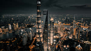 夜城背景 — 夜景城市 壁紙
