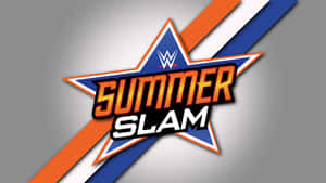 WWE Summer Slam活動標誌，採用星爆設計和粗體字體。 — Cia標誌 壁紙