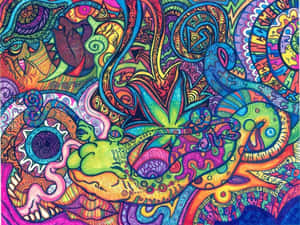 大麻 1024 x 768 背景 — 食草 壁紙